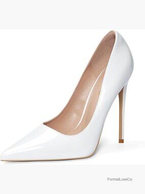 Women's Pumps Pointed Toe Stilettos 4.7" Heel Party Shoes Memory Foam